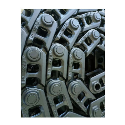 Parti del telaio del cingolo di Chain Link SH60 SH100 SH120 dell'escavatore della prova dell'abrasione