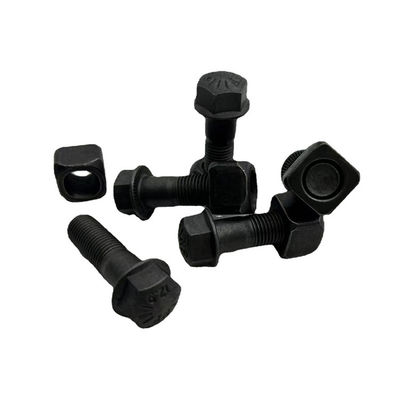 Escavatore Track Bolts Grade di personalizzazione 8 bulloni dell'aratro della testa piatta