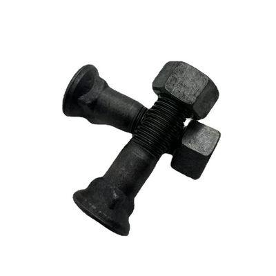 Colore 12,9 di Track Parts Black dell'escavatore dei bulloni di pista del bulldozer del ODM dell'OEM