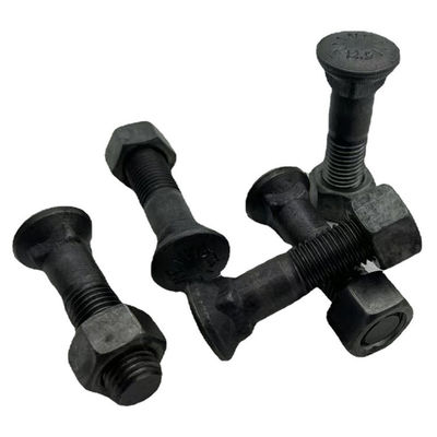 Colore 12,9 di Track Parts Black dell'escavatore dei bulloni di pista del bulldozer del ODM dell'OEM