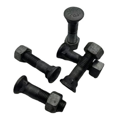 aratro Bolt M36 di segmento di Bulldozer Track Bolts dell'escavatore di 40Cr 35CrMo